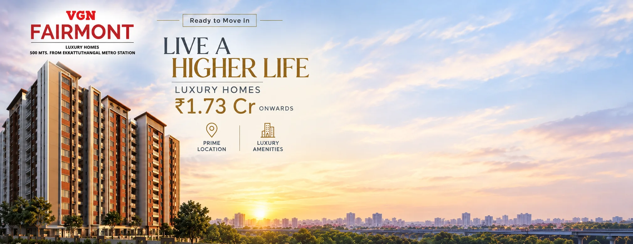 VGN Fairmont - Luxury Apartments in Chennai